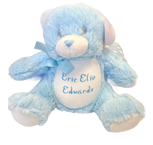 Personalised mumbles teddy bear