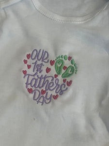 Our first Fathers Day vest