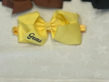 Load image into Gallery viewer, Large bow personalised headbands