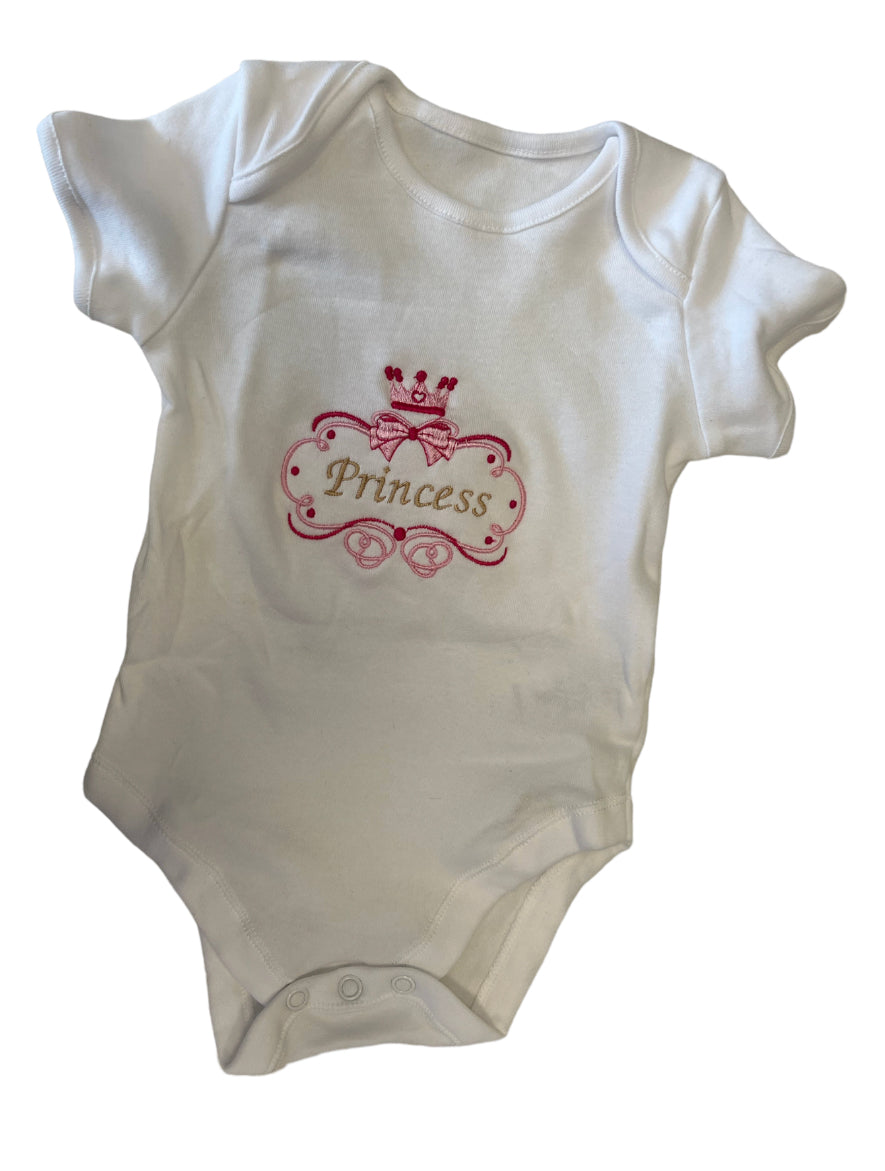 Princess embroidered vest