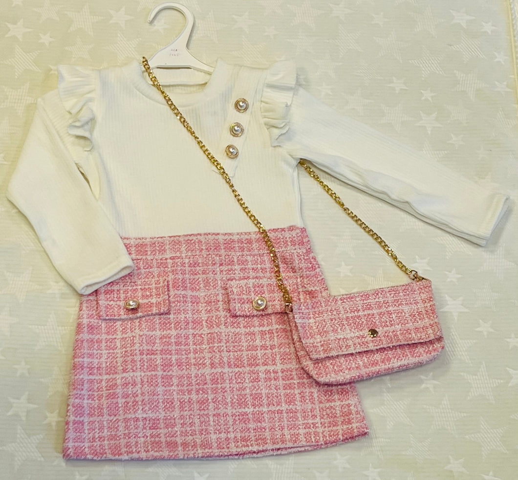 Dress and bag set 8 years only