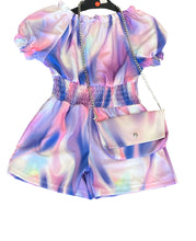 Load image into Gallery viewer, Short play suit with bag 14 years only sale