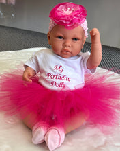 Load image into Gallery viewer, My birthday custom made Spanish 45cm doll and outfit hot pink