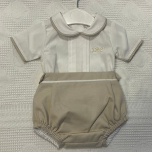 Camel jam pants set