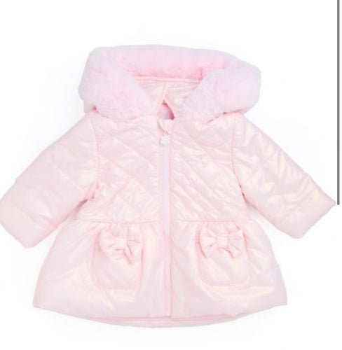 Pink coat 3-9 months