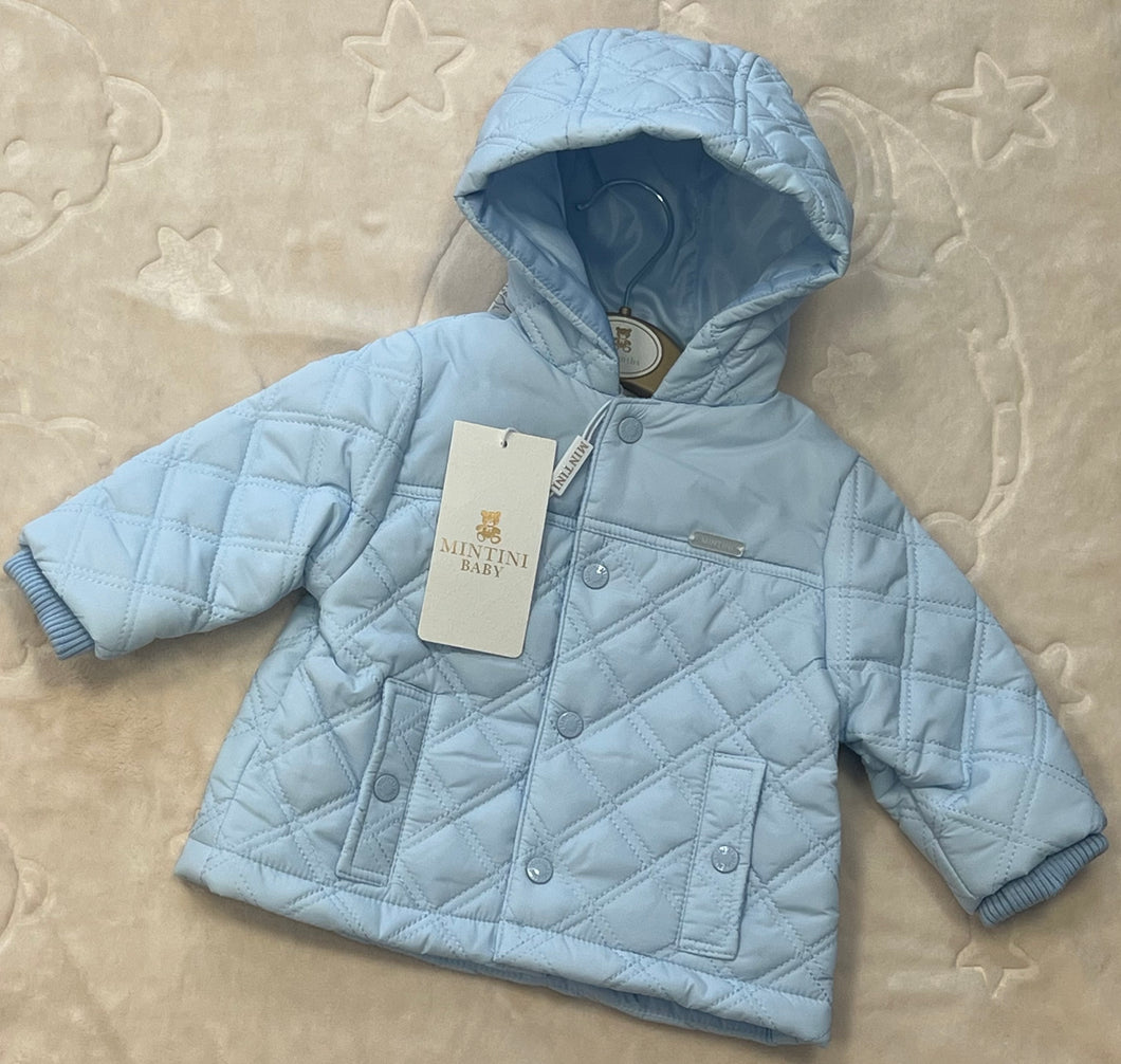 Mintini quilted coat 6 months only sale