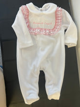 Load image into Gallery viewer, Spanish velour baby gro