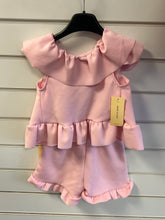 Load image into Gallery viewer, Ruffle short set 2-12 years