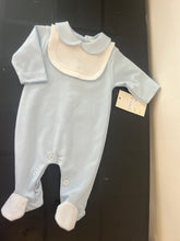 Load image into Gallery viewer, Spanish 100% cotton baby gros can be personalised more colours