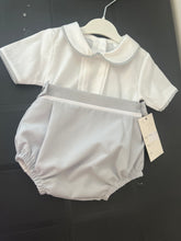 Load image into Gallery viewer, 2 piece Spanish jam pant set grey can be personalised