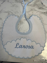 Load image into Gallery viewer, Personalised Spanish bibs with name or initial more colours