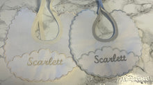 Load image into Gallery viewer, Personalised Spanish bibs with name or initial more colours