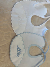 Load image into Gallery viewer, Personalised Spanish bibs with name or initial more colours