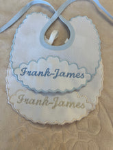 Load image into Gallery viewer, Personalised Spanish bibs with name or initial more colours