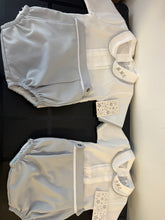 Load image into Gallery viewer, 2 piece Spanish jam pant set grey can be personalised