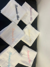 Load image into Gallery viewer, Personalsied Spanish bib and muslin set
