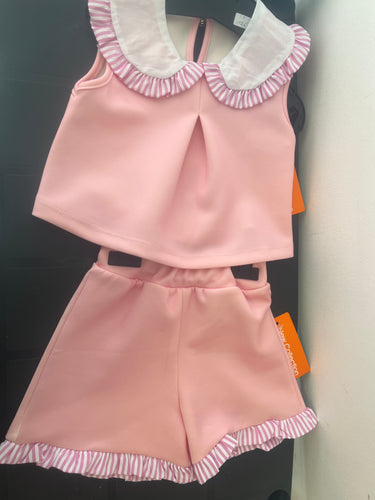 2 piece short set 2-12 years