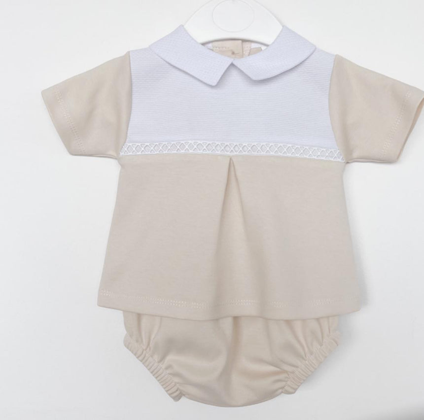 2 piece camel set can be personalised
