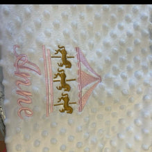 Load image into Gallery viewer, Personalised carousel blanket more colours