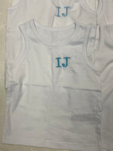 Load image into Gallery viewer, Personalised initial vests 1-10 years