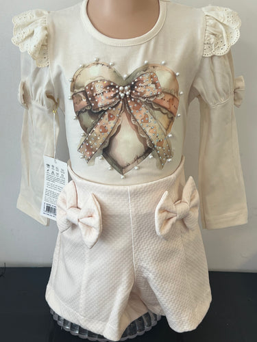 Neon 2 piece short set 1-8 years
