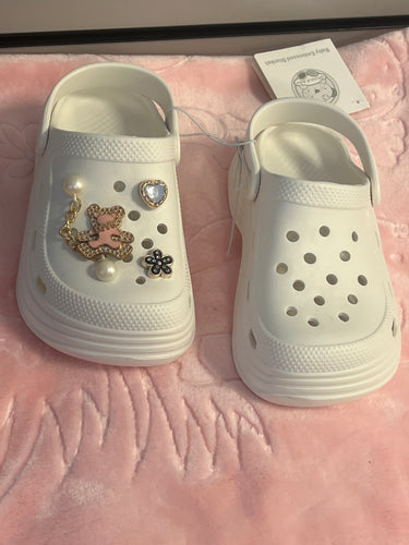 Crocs charms included