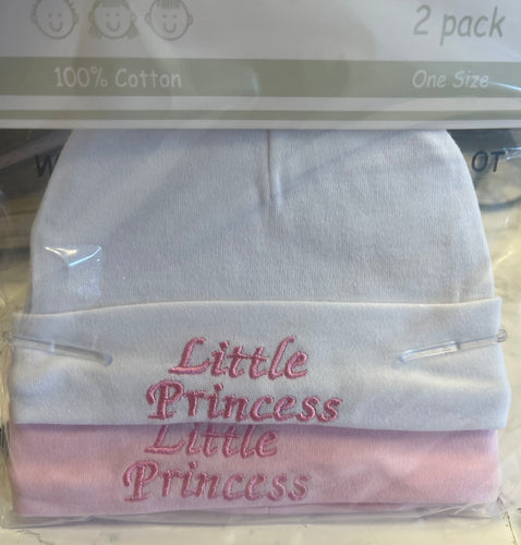 Little princess hats pack of 2