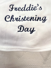 Load image into Gallery viewer, Personalised Christening Day bib