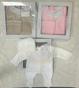 Newborn knit box set