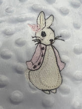 Load image into Gallery viewer, Rabbit blankets can be personalised more colours