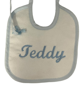 Personalised dummy clip bib