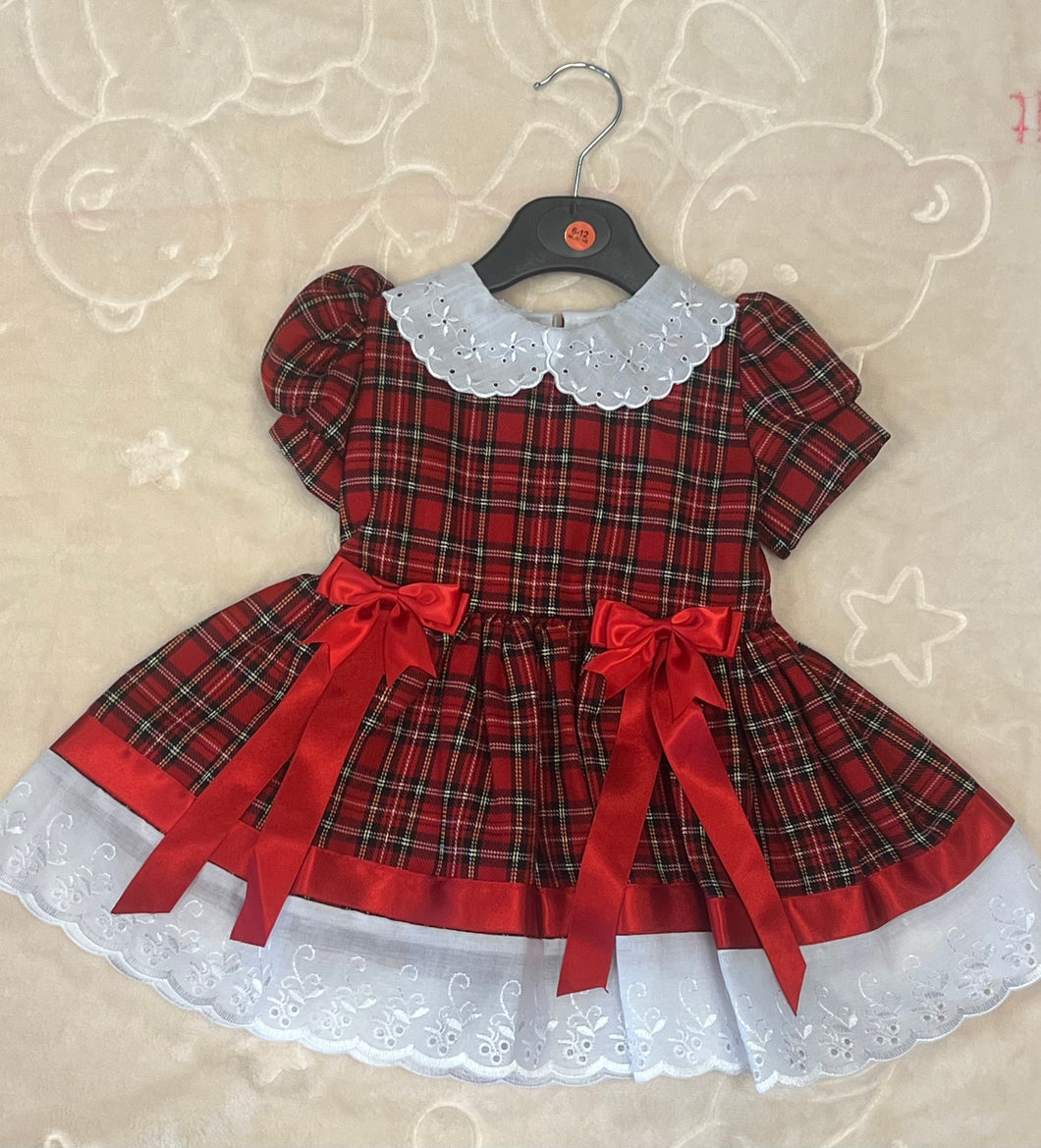 Tarten double bow dress 6-12 months only