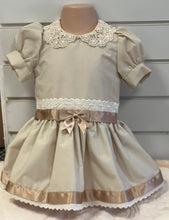 Load image into Gallery viewer, Beige dress 3 months - 4 years