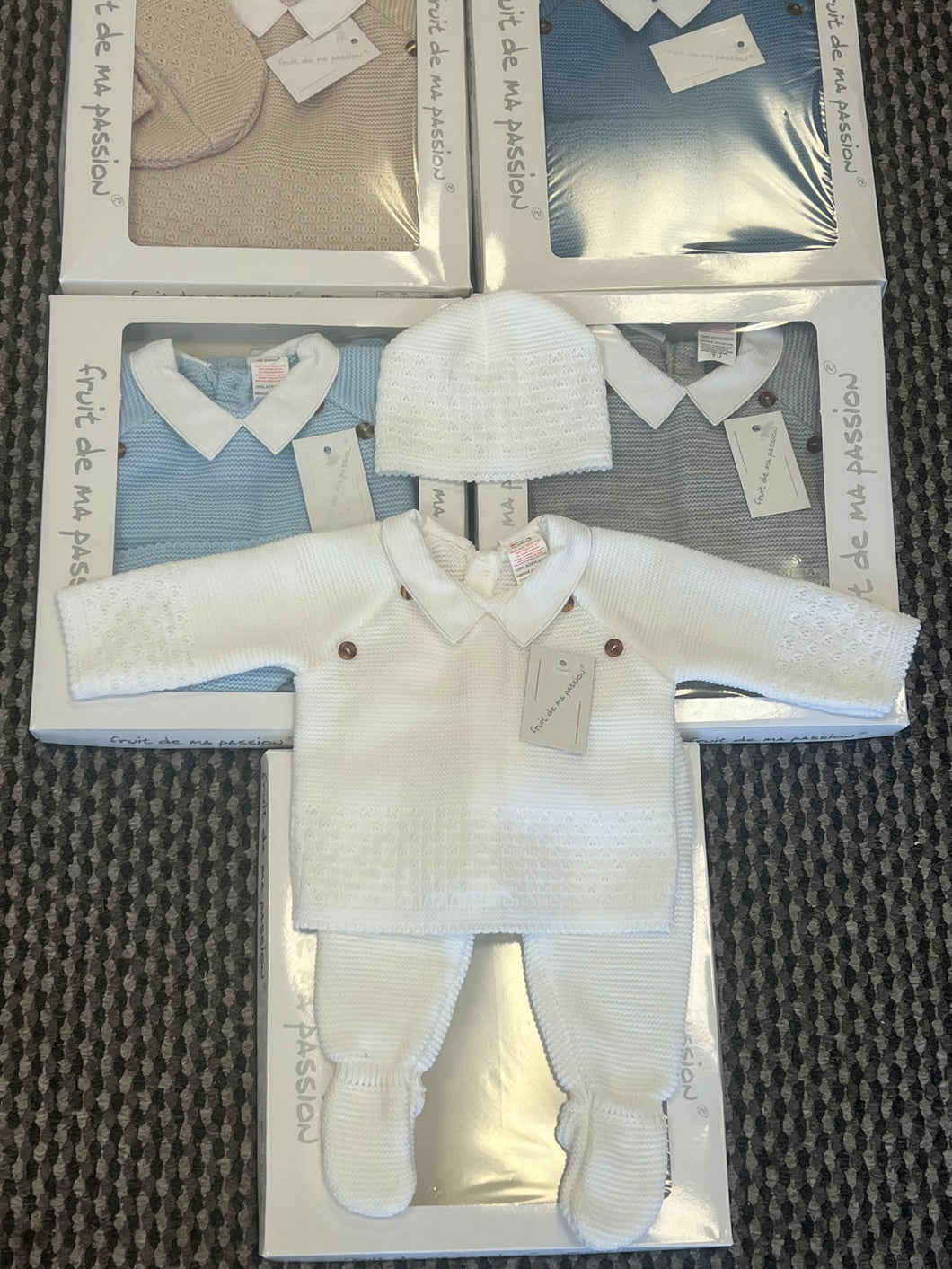 Newborn knit box set