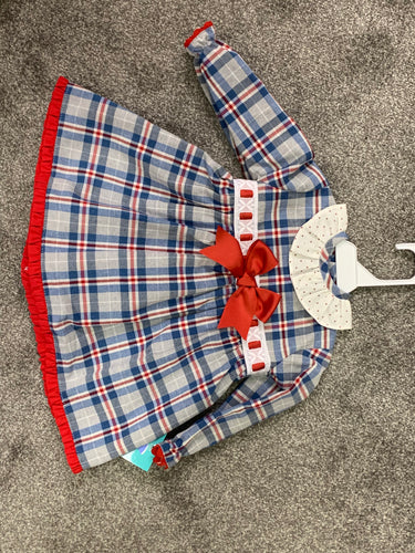 Baby ferr red bow dress