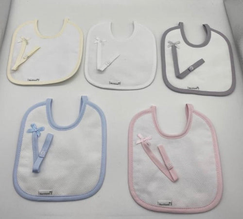 Dummy clip bibs