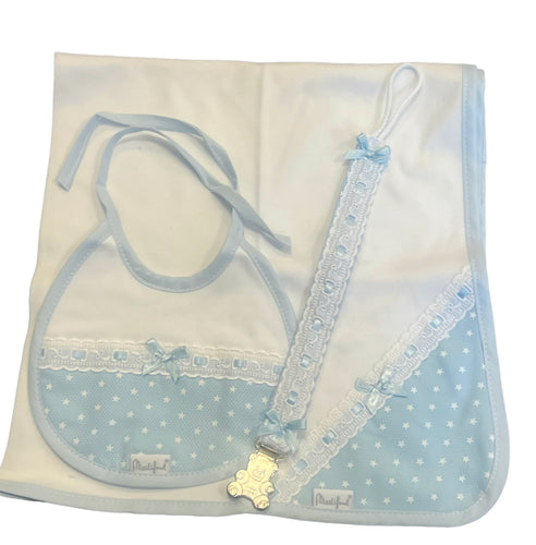 Spanish 3 piece gift set - Blue