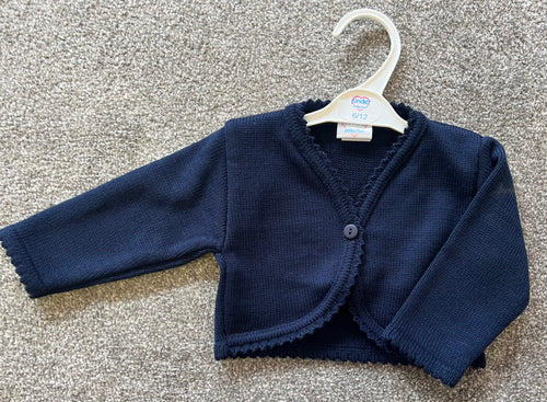 Navy bolero