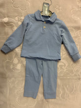 Load image into Gallery viewer, Boys lounge set - Blue can be personalised