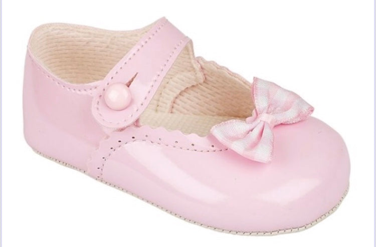 Bay pods soft sole shoes - pink