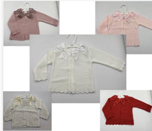 Load image into Gallery viewer, Spanish bow cardigans - more colours