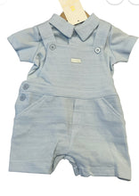 Load image into Gallery viewer, Mintini short dungarees 9 months only