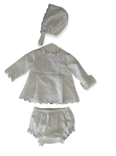 Spanish 3 piece set - white