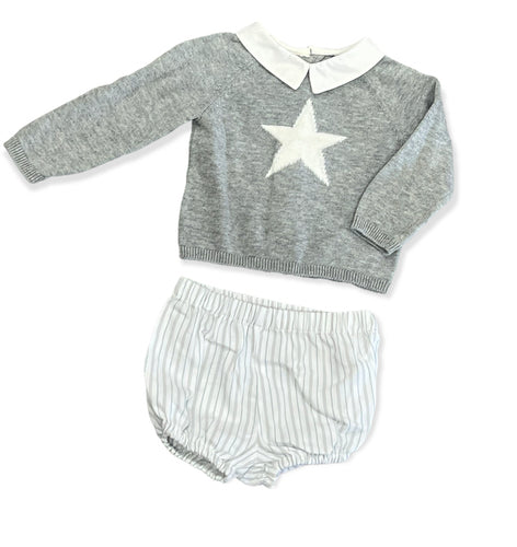 Knit jam pants set